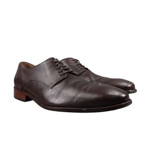 Cole Haan Shoes Men 11.5 Oxford Derby Classic Formal Lace Up Leather Dress Brown